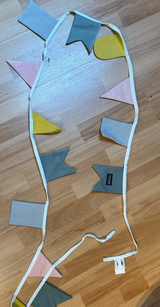 Vlaggenlijn Decoratie Kinderkamer Meerkleurig, Ophalen, Gebruikt, Overige merken, Wanddecoratie