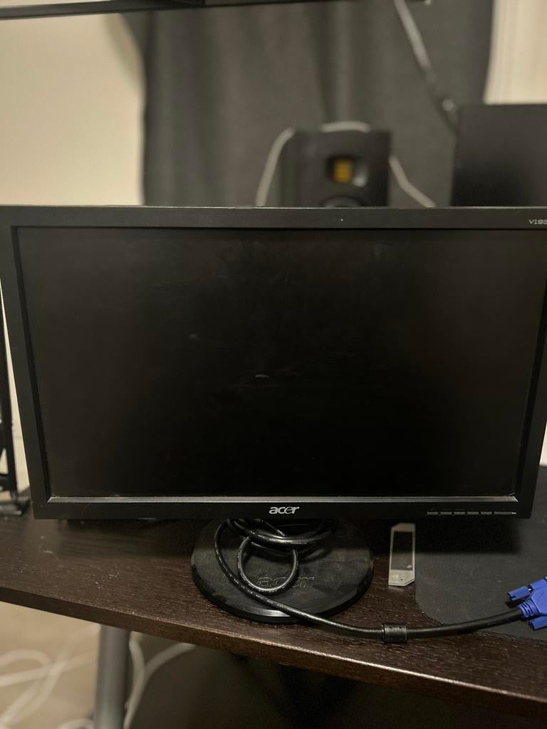 Acer V193HQL 19 inch LCD Monitor, Gaming, Kantelbaar, Ophalen of Verzenden, VGA