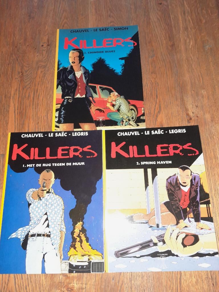 Stripboeken, Killers, Boeken, Stripboeken, Meerdere stripboeken, Ophalen of Verzenden, Gelezen