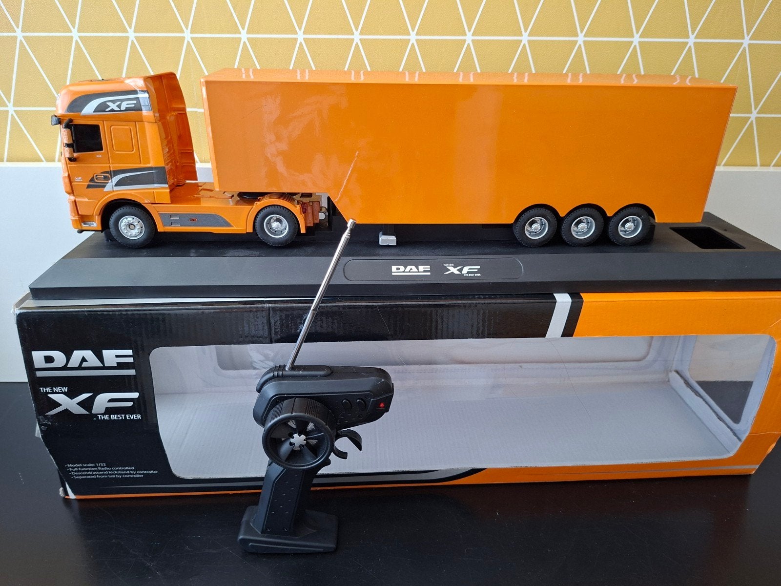 Daf XF modelauto 1.32, Ophalen of Verzenden, Auto, Overige merken