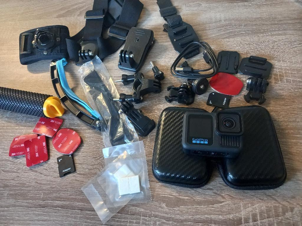 GoPro Hero 13 Black met accessoires, Ophalen, Zo goed als nieuw, GoPro