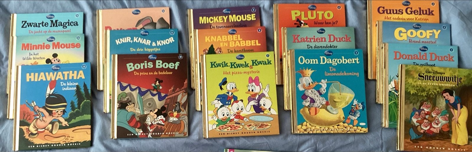 Disney Gouden Boekjes - Complete Set (15 stuks), Ophalen of Verzenden, Mickey Mouse, Zo goed als nieuw, Papier, Kaart of Schrift