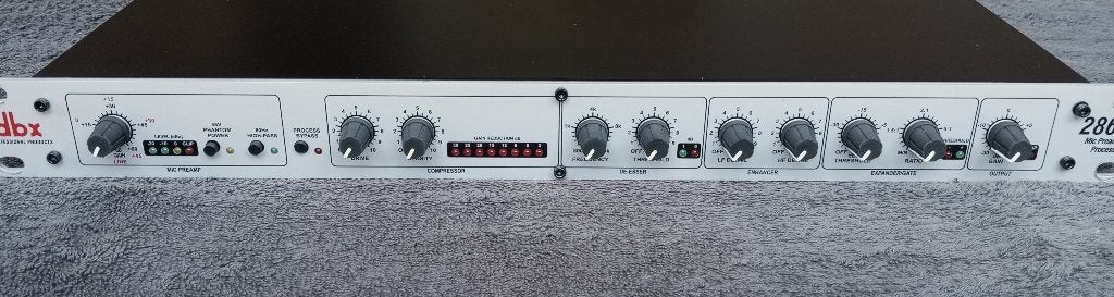 DBX 286S Microfoon Processor, Audio, Tv en Foto, Professionele Audio-, Tv- en Video-apparatuur, Ophalen of Verzenden, Zo goed als nieuw