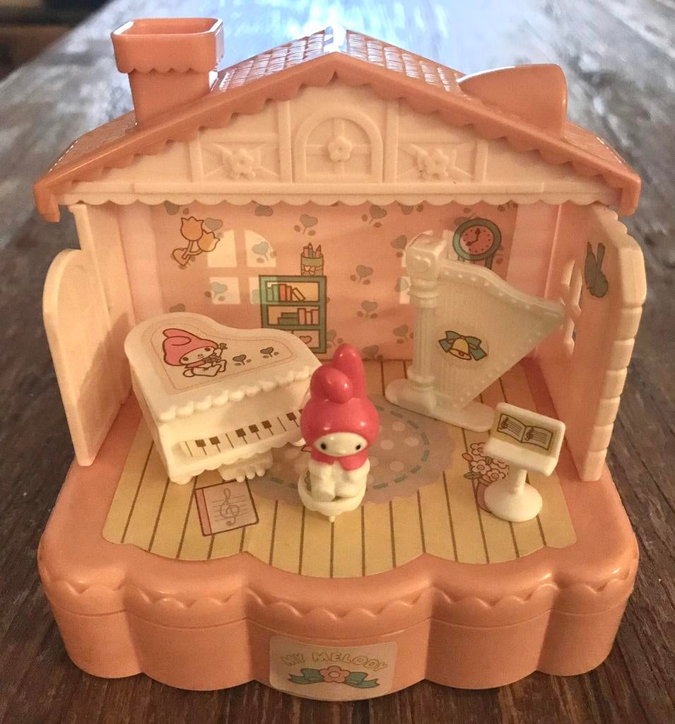 Sanrio My Melody Little Room Doll house TOHO vintage, Ophalen of Verzenden, Gebruikt