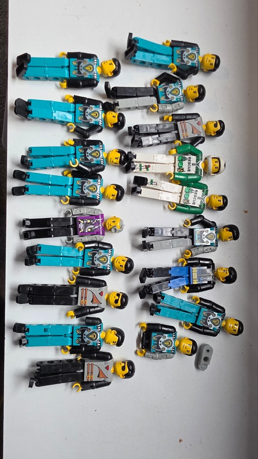 Grote partij tech K'nex poppetjes en onderdelen, Ophalen of Verzenden, Gebruikt, K'nex