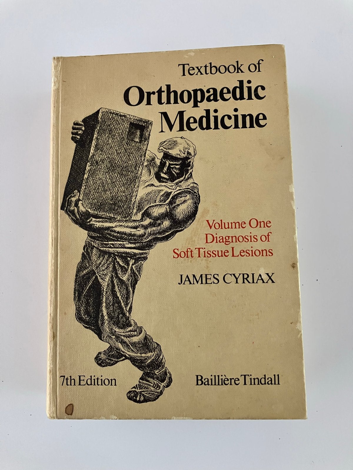 Textbook of Orthopaedic Medicine - James Cyriax 7e, Boeken, Ophalen of Verzenden, Beta, Gelezen, WO