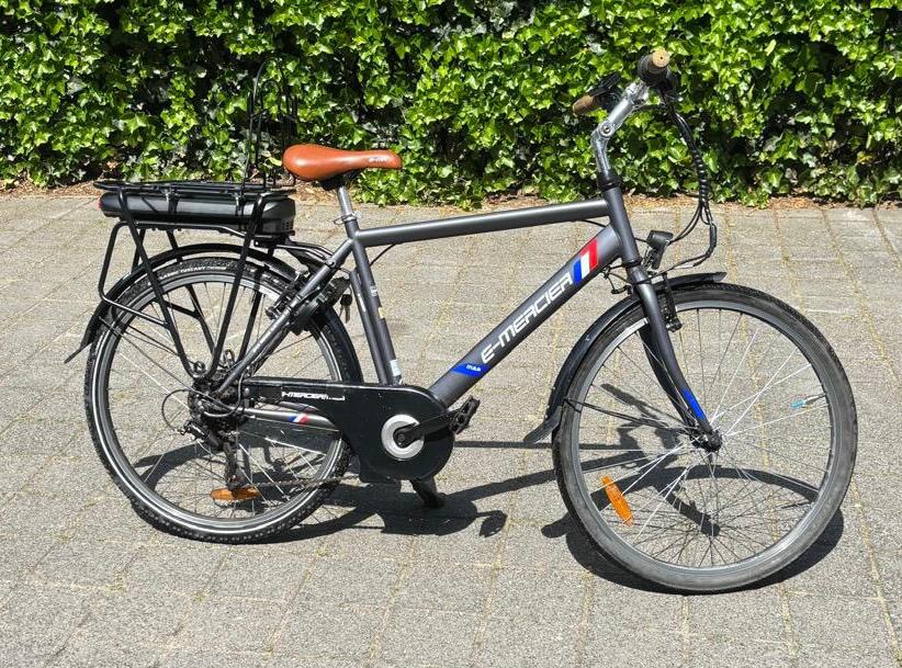 E-bike 26 inch MEA E-Mercier - Electrische fiets, Fietsen en Brommers, Elektrische fietsen, Zo goed als nieuw, 47 tot 51 cm, 50 km per accu of meer