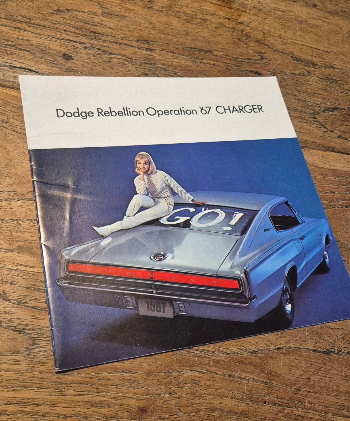 Dodge Rebellion Operation '67 Charger Brochure, Ophalen of Verzenden, Zo goed als nieuw, Overige merken, Dodge