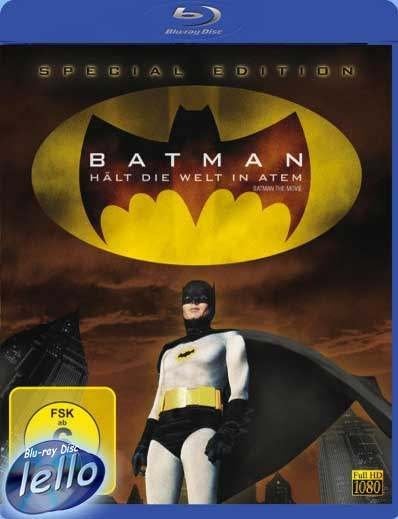 Blu-ray: Batman: The Movie (1966 Adam West, Burt Ward) DENLO, Ophalen of Verzenden, Nieuw in verpakking, Actie