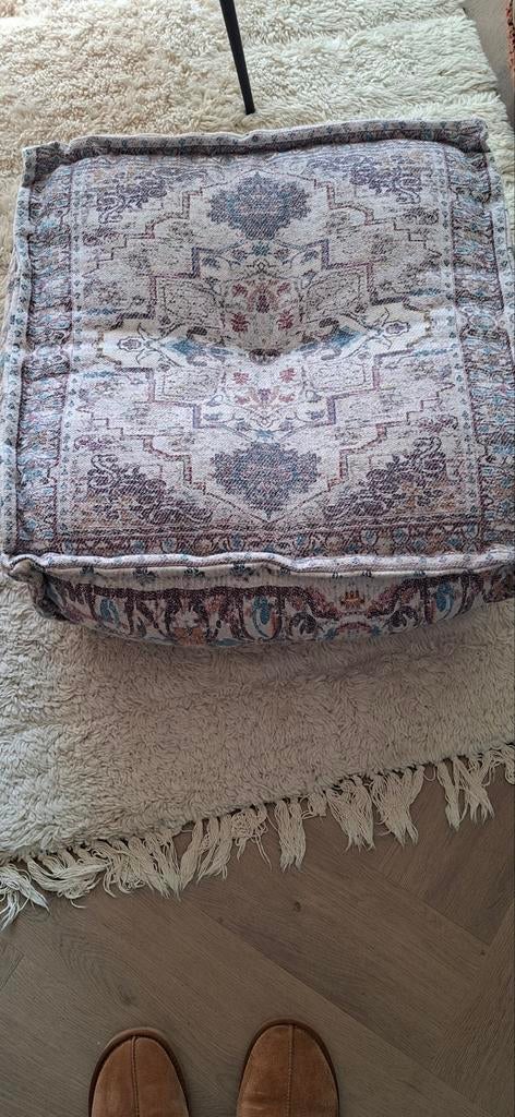 Marokaanse poef, Huis en Inrichting, Verzenden, Nieuw, 50 tot 75 cm, Vierkant
