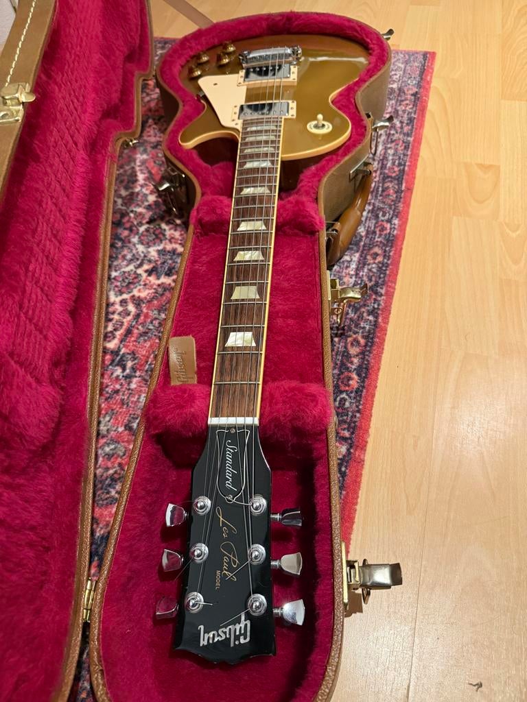 Gibson Les Paul Standard 2009 Goldtop, Ophalen of Verzenden, Gebruikt, Solid body, Gibson