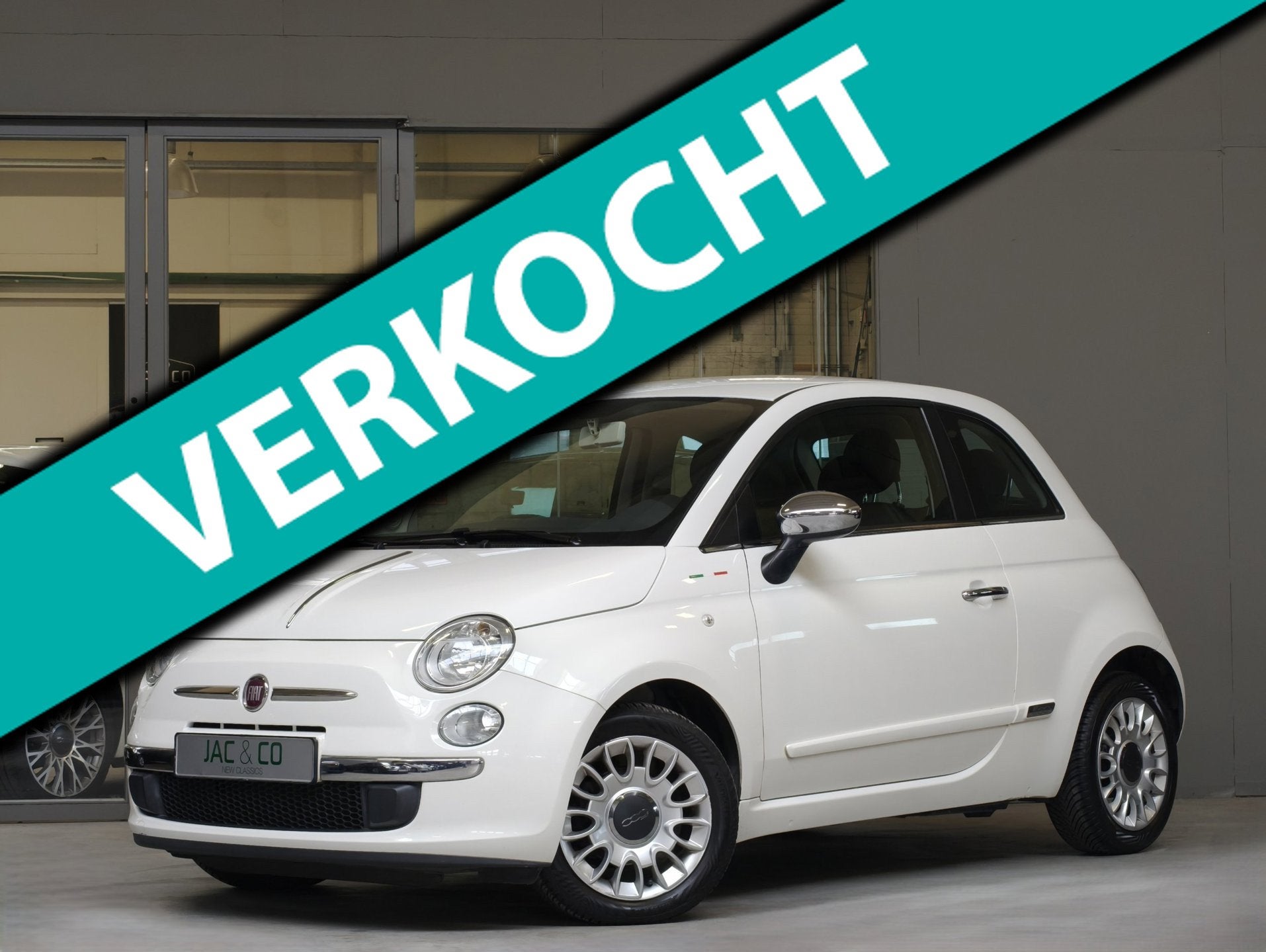Fiat 500 1.0 Carplay-Navi-Spotify, Auto's, Fiat, Stof, Gebruikt, Euro 6, 840 kg