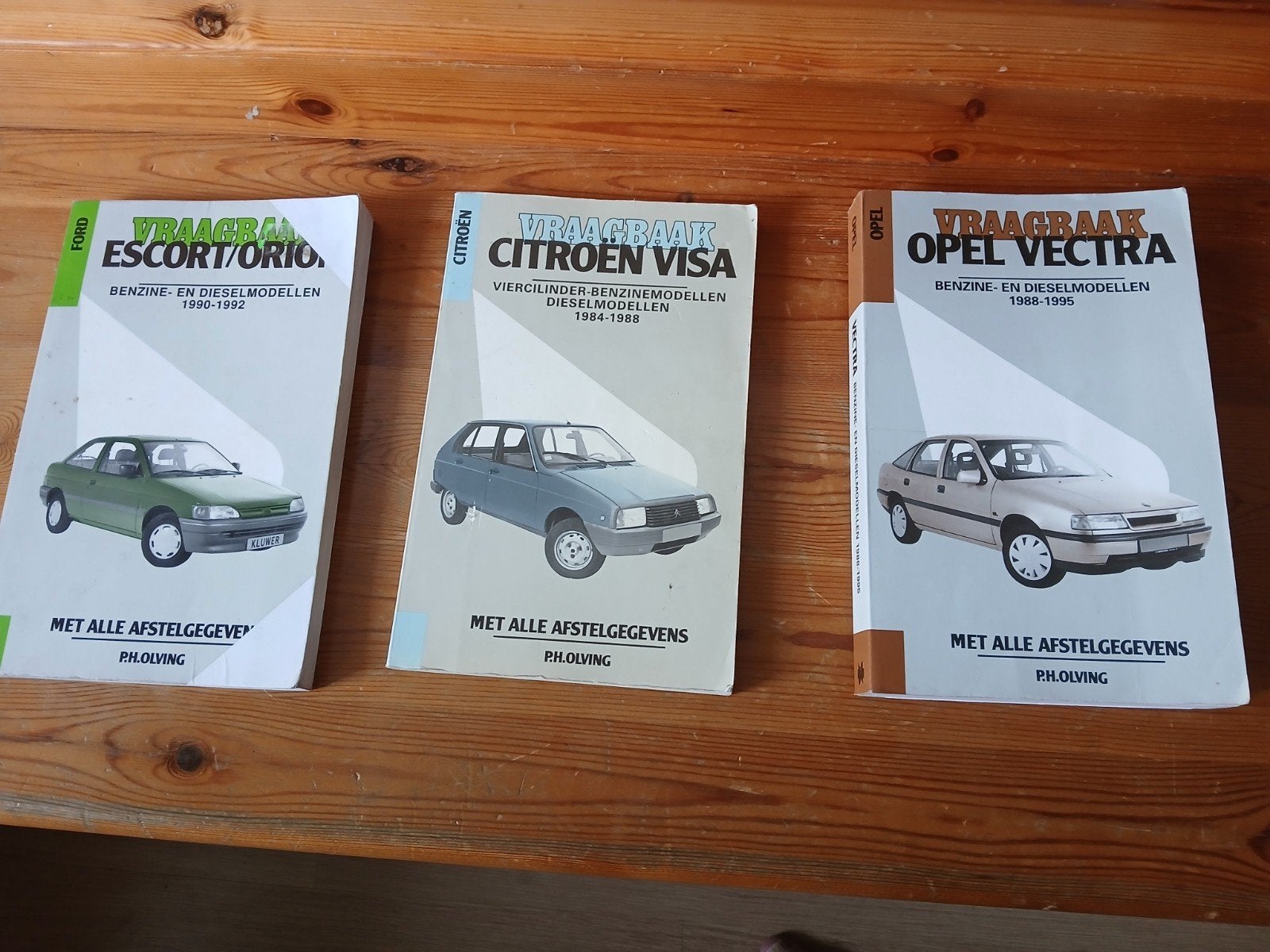 Vraagbaak boeken: Ford, Opel, Citroën - Diverse modellen, Ophalen of Verzenden, Gelezen, Ford, Diverse auteurs