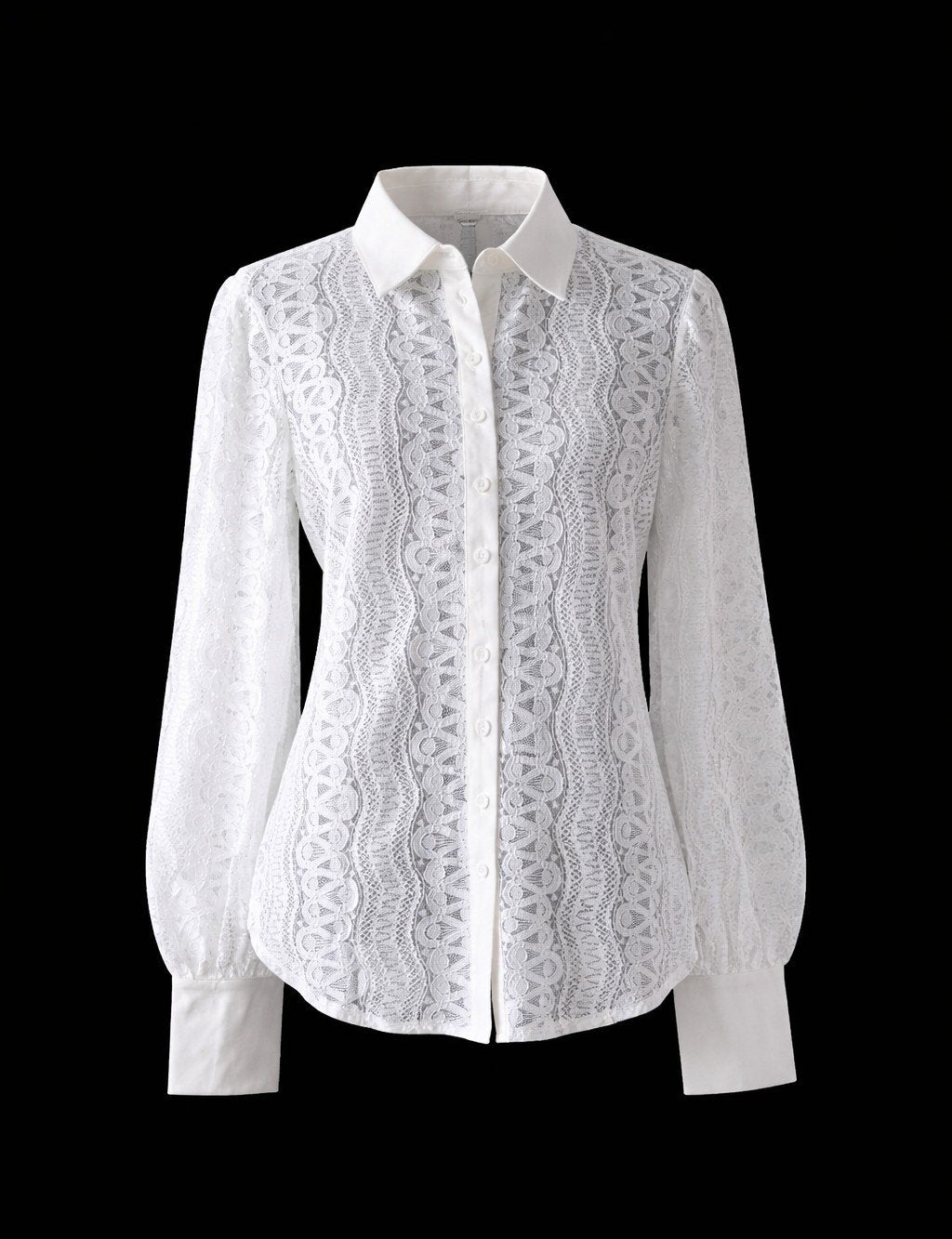 Mi Piace Kanten blouse Maat XL kleur Off White, Ophalen of Verzenden, Nieuw, Maat 46/48 (XL) of groter, Wit