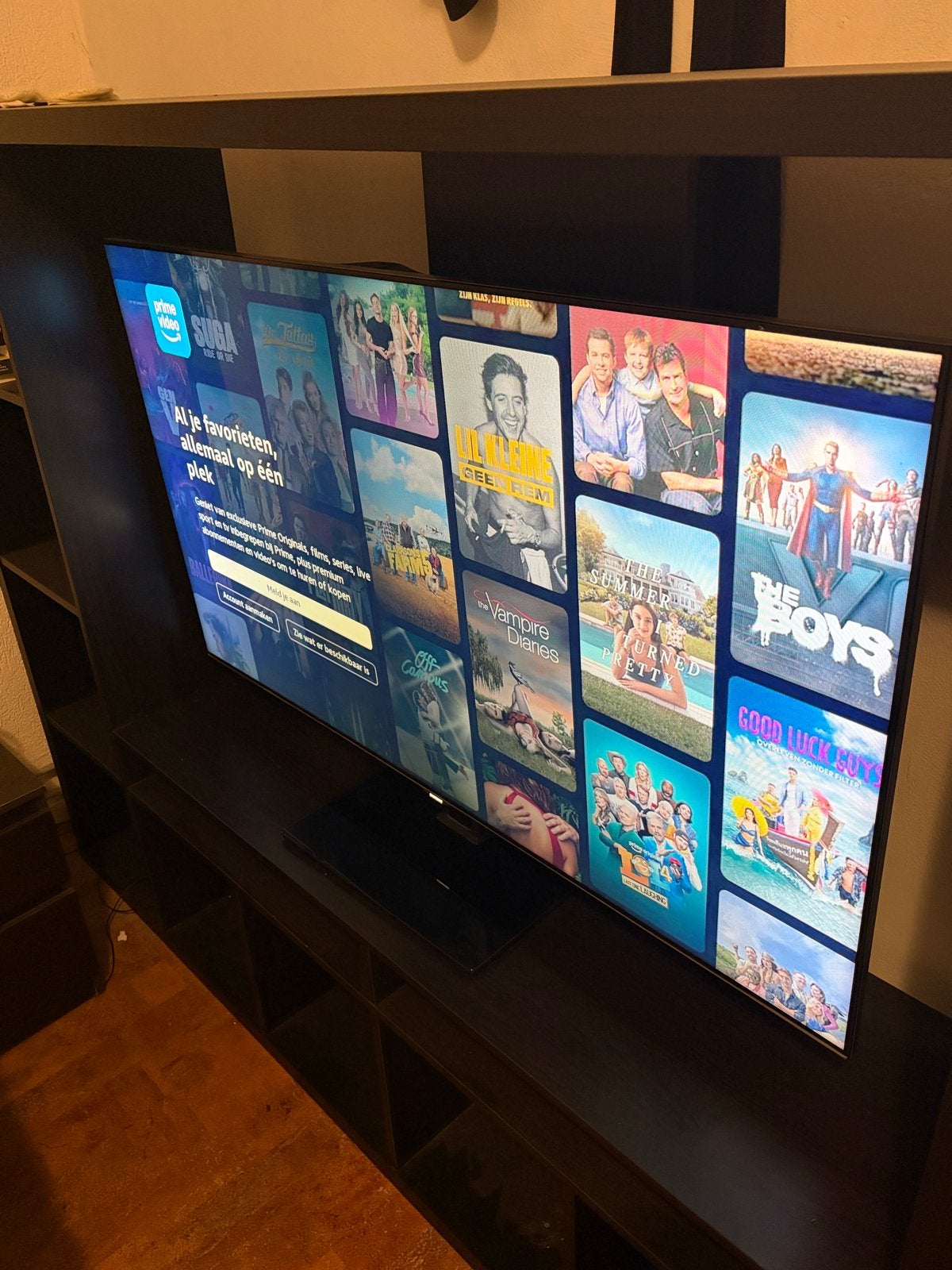Samsung UE55F8000SL 55 inch Full HD TV - defect, Ophalen, Samsung, Full HD (1080p), 100 cm of meer