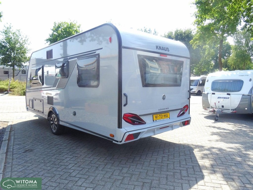 Knaus Sudwind Black Selection 500 FU 50 jaar Witoma voordeel, Caravans en Kamperen, Rondzit, Bedrijf, Schokbreker, Overige typen