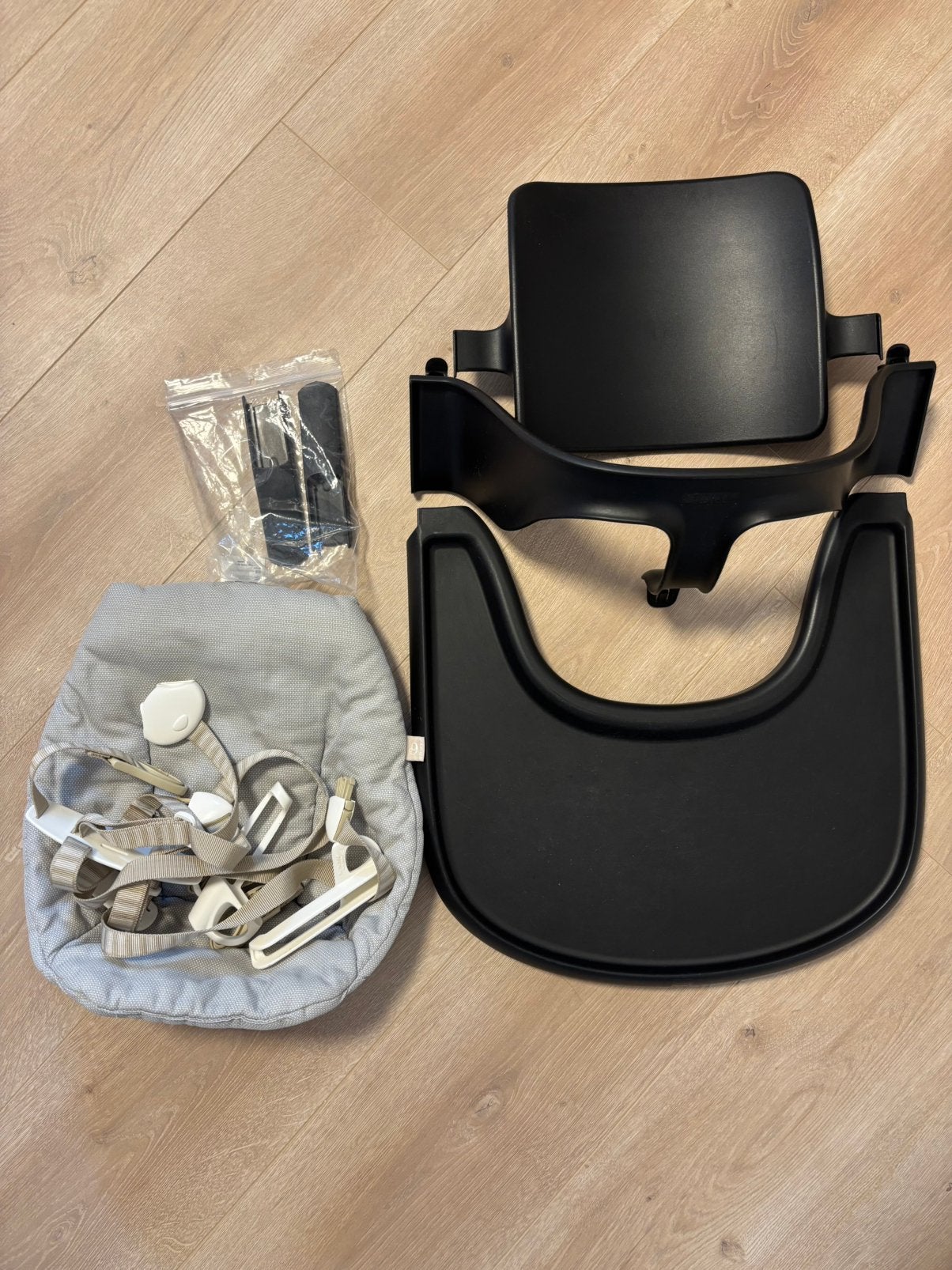 Complete stokke babyset, Kinderen en Baby's, Ophalen, Gebruikt, Meegroeistoel
