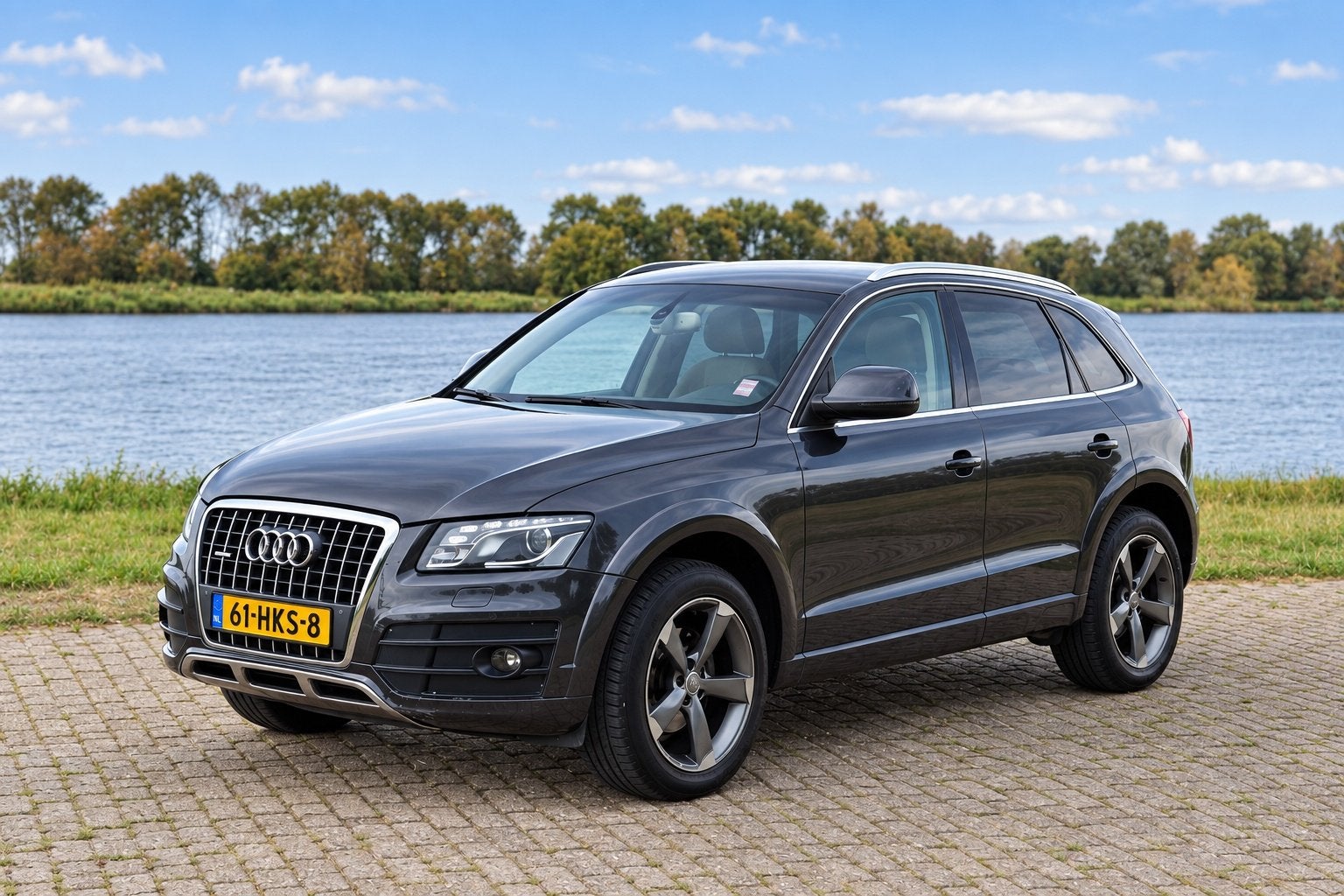 Audi Q5 HANDEL/EXPORT 2.0 TFSI quattro (bj 2009, automaat), Auto's, Automaat, Euro 5, Gebruikt, Bedrijf