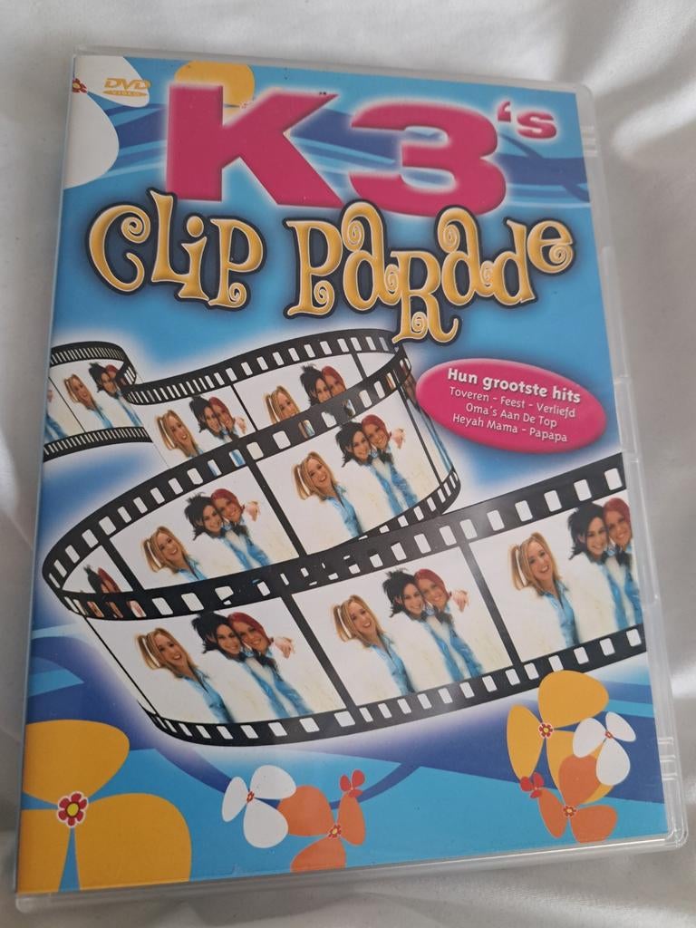 K3 clip parade DVD, Alle leeftijden, Ophalen of Verzenden, Zo goed als nieuw