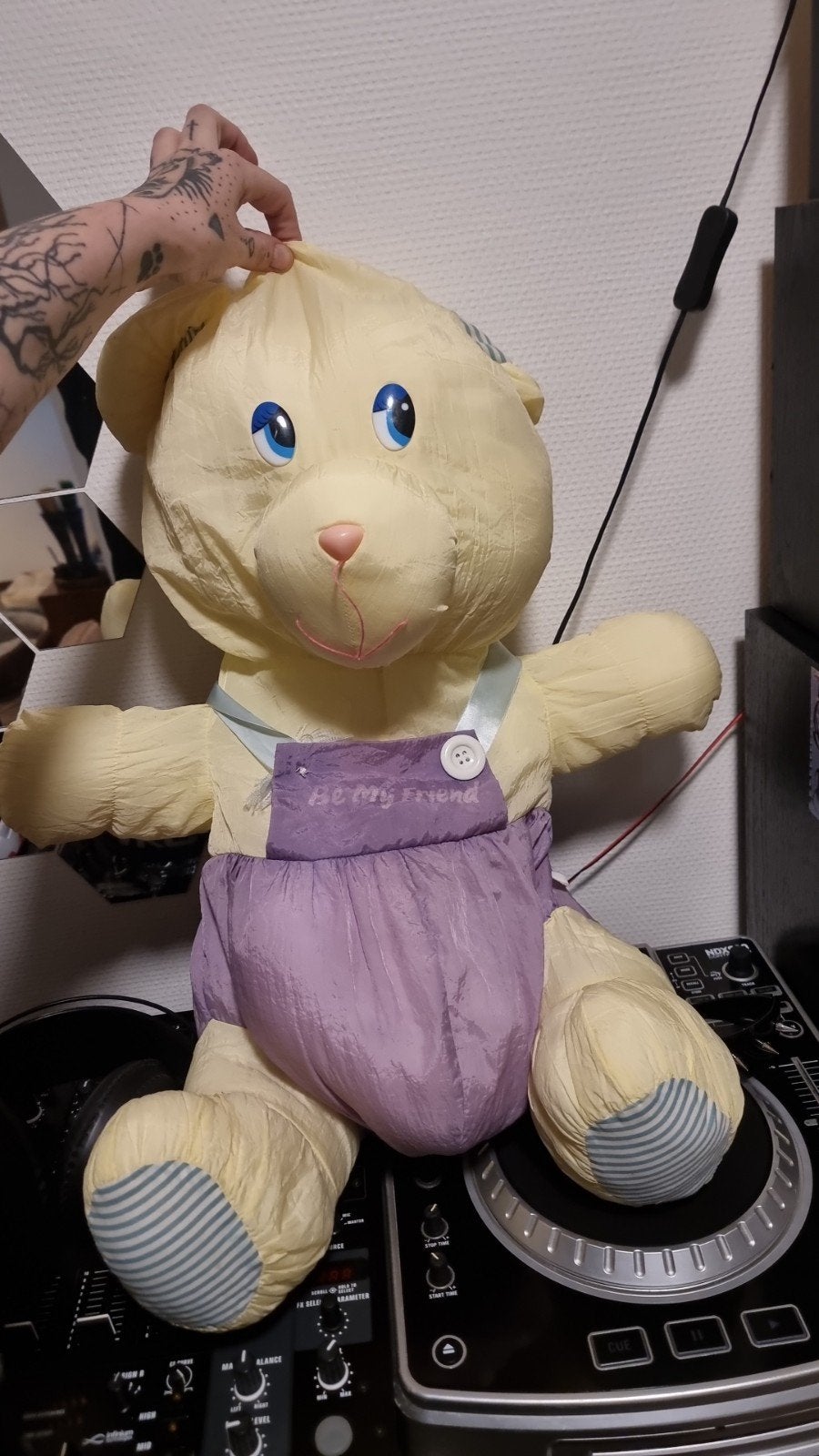 Puffalump parachute knuffel 80's vintage, Ophalen, Zo goed als nieuw, Overige typen