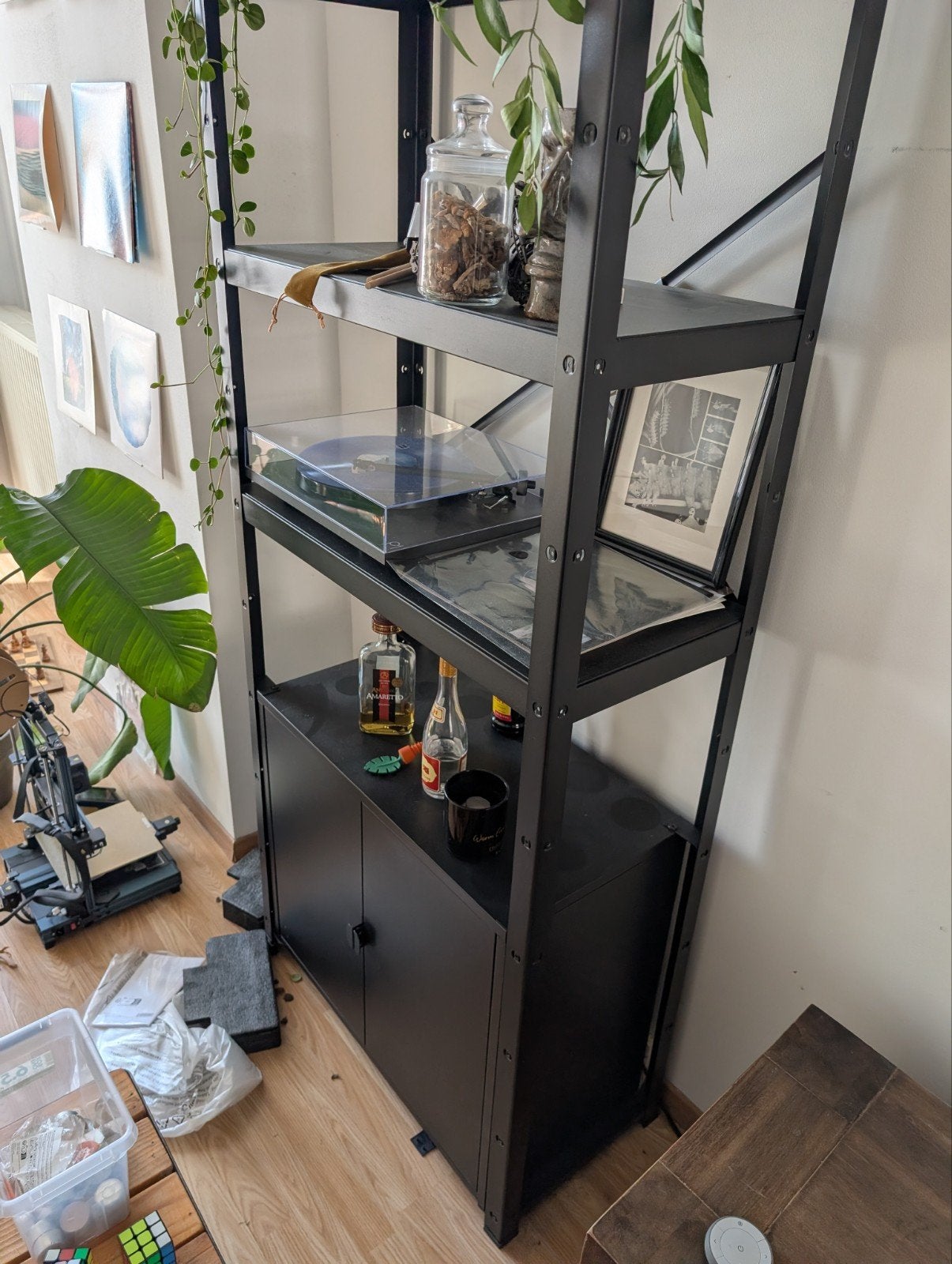 IKEA kast, Ophalen