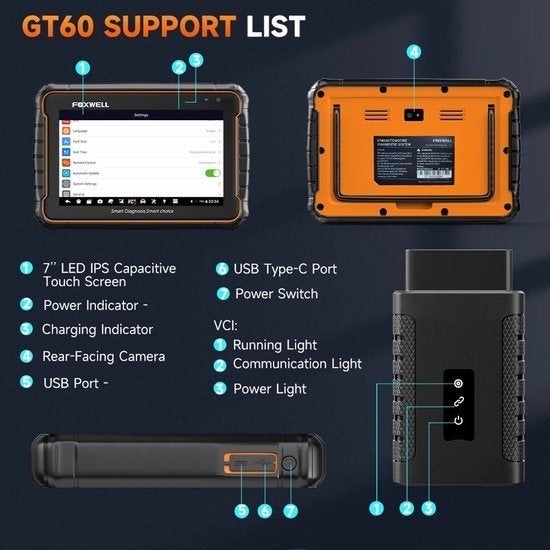 Diagnosetool Auto – OBD Scanner – Auto Scanner, Corvance B.V., Verzenden, Nieuw, Corvancebol@gmail.com