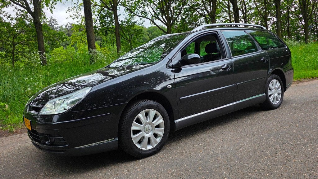 Citroen C5 Break 2.0-16V Exclusive - 1e Eigenaar - Automaat, Auto's, Citroën, Gebruikt, 4 cilinders, Zwart, C5