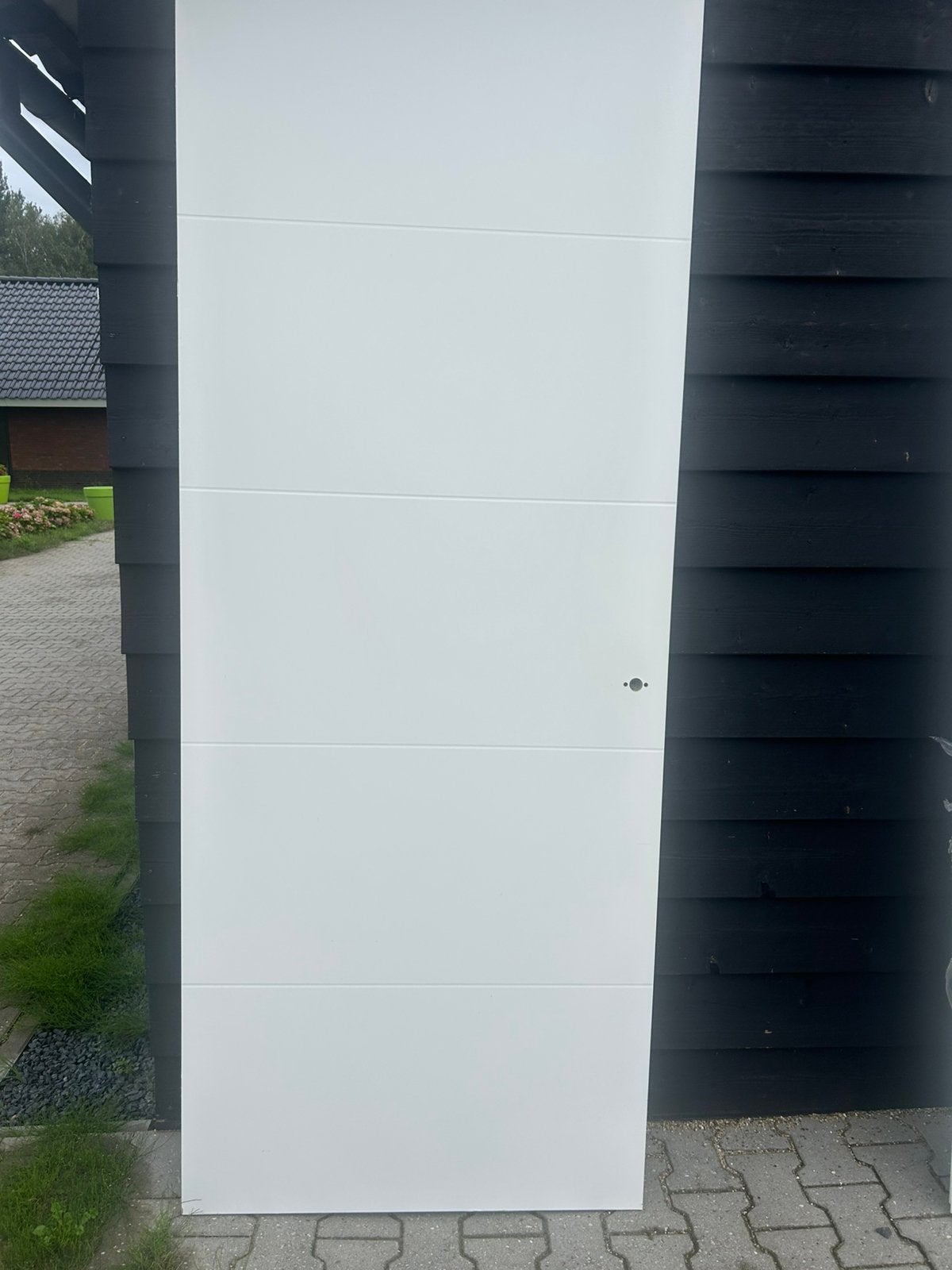 Svedex opdekdeur, Doe-het-zelf en Verbouw, Ophalen, Zo goed als nieuw, Binnendeur, 215 cm of meer