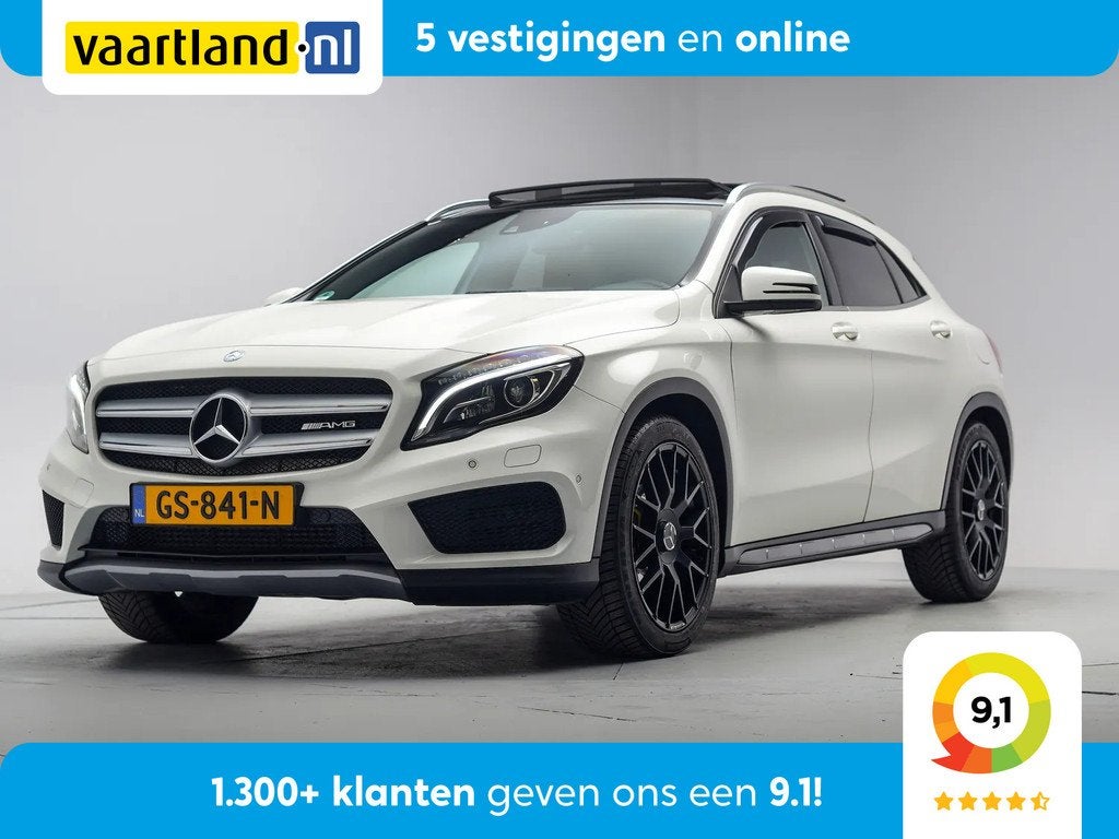 Mercedes-Benz GLA 200 Edition 1 [Camera Trekhaak Panoramadak, Auto's, Mercedes-Benz, Gebruikt, Wit, 1595 cc, Bedrijf