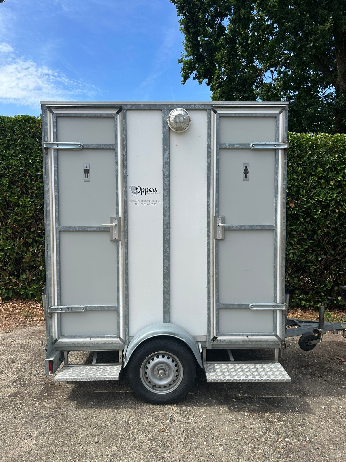 Toiletwagen te huur, Ophalen of Verzenden, Zo goed als nieuw, Overige