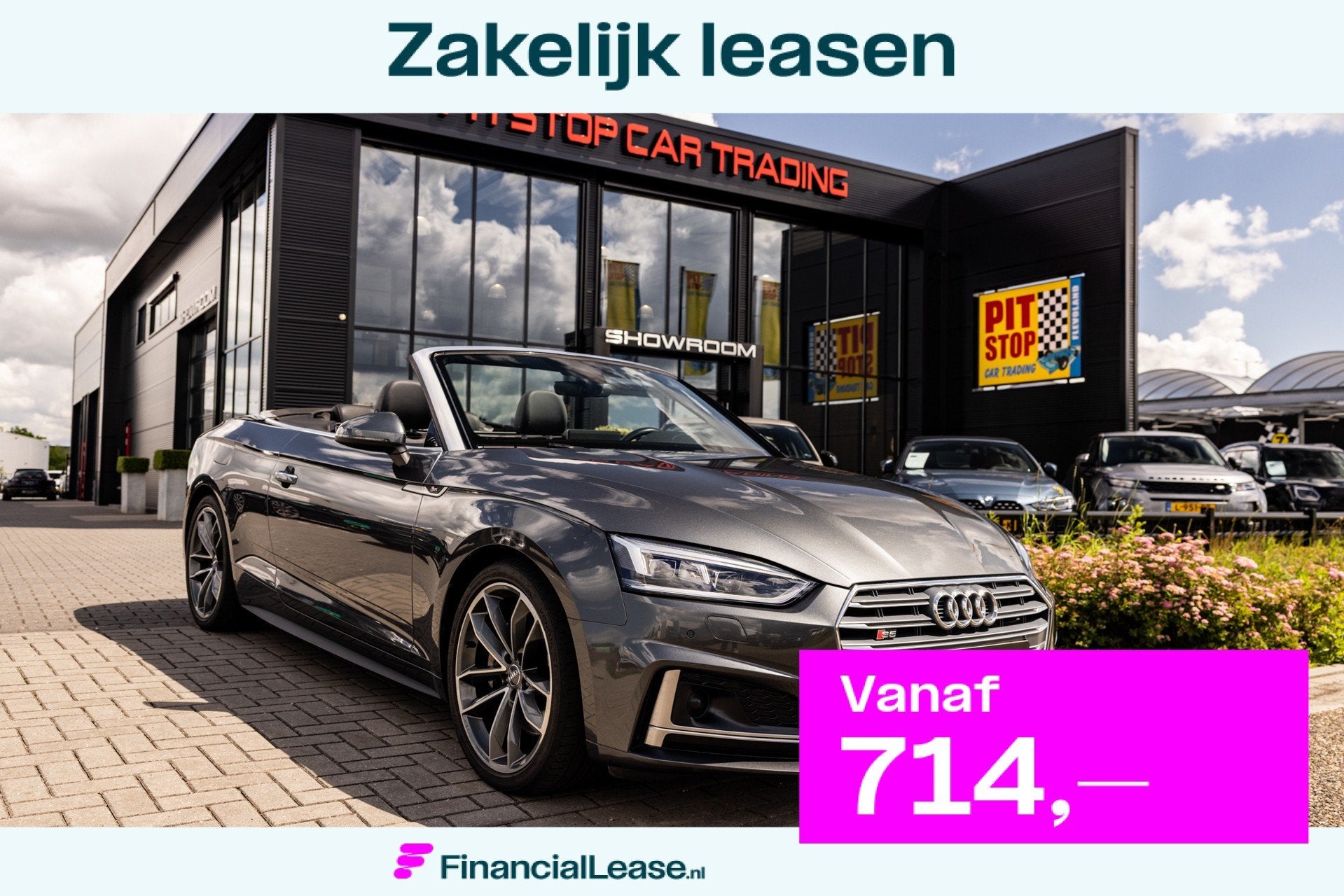 Audi S5 Cabriolet 3.0 TFSI S5 quattro Pro Line Plus, RS-stoe, 2995 cc, Cabriolet, 4 stoelen, Leder