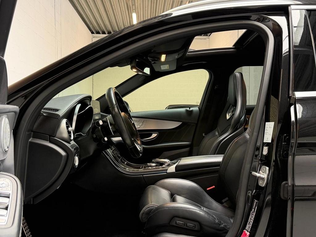 Mercedes-Benz C-klasse Estate AMG 63 - PANO - SCHAALSTOELEN, Automaat, Achterwielaandrijving, Gebruikt, Automatische klimaatregeling