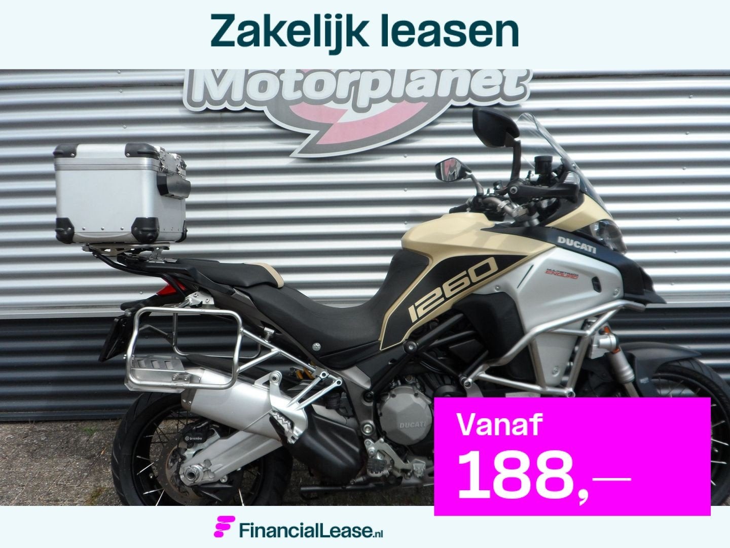 DUCATI MULTISTRADA 1260 ENDURO - 2019, Motoren, Motoren | Ducati, Bedrijf, Toermotor, Meer dan 35 kW, 1262 cc