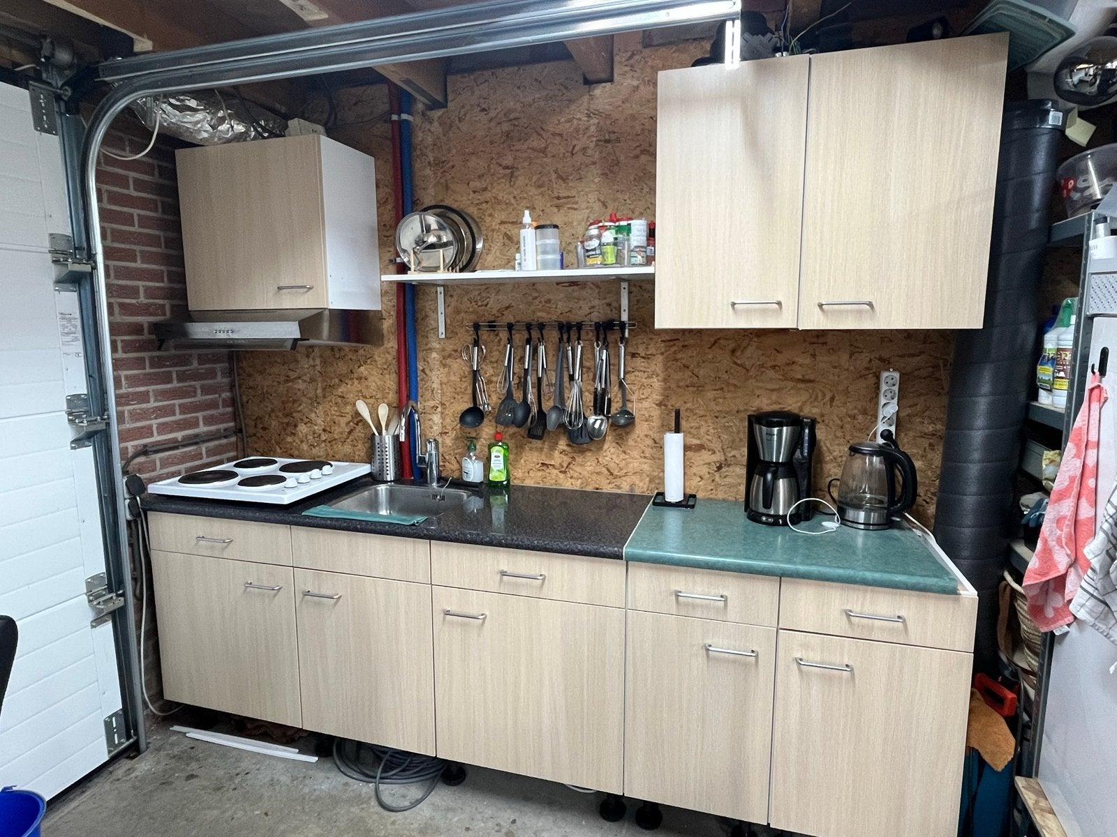 Keuken, Ophalen, Gebruikt, Overige kleuren, Enkelwandige keuken