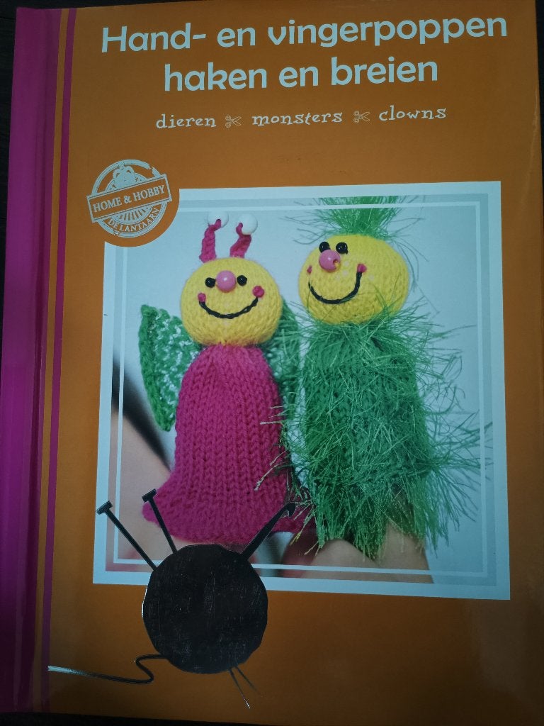 Hand en vingerpoppen haken en breien, Ophalen of Verzenden, Zo goed als nieuw, Breien en Haken, Maria Regina