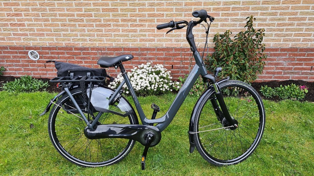 4 Gazelle-fietsen met fietskar van Thule, Fietsen en Brommers, Ophalen, Gebruikt, Staal, 51 tot 55 cm