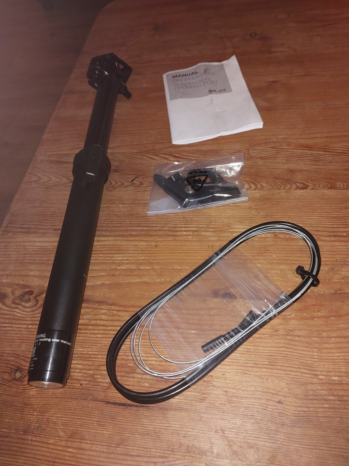 xlc verende dropperpost seatpost sp s13, Fietsen en Brommers, Fietsonderdelen, Ophalen of Verzenden, Nieuw
