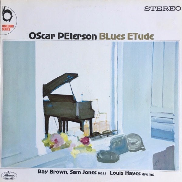 Oscar Peterson – Blues Etude 1966, bop / jazz, LP, Gebruikt, Reissue, Ophalen of Verzenden