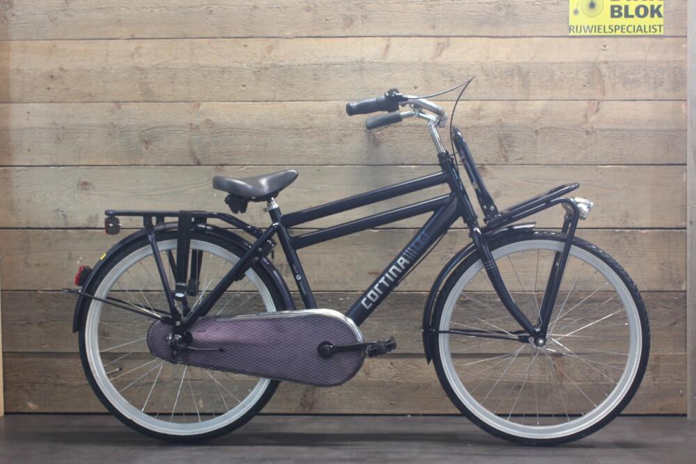 24 inch Cortina U4 transportfiets R3 Denim Blue 3mndgarantie, Niet ingevuld, Gebruikt, Niet ingevuld, Niet ingevuld