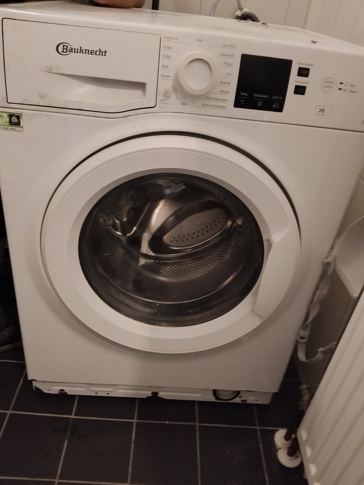 Bauknecht wasmachine, Witgoed en Apparatuur, Ophalen, 1200 tot 1600 toeren, 85 tot 90 cm