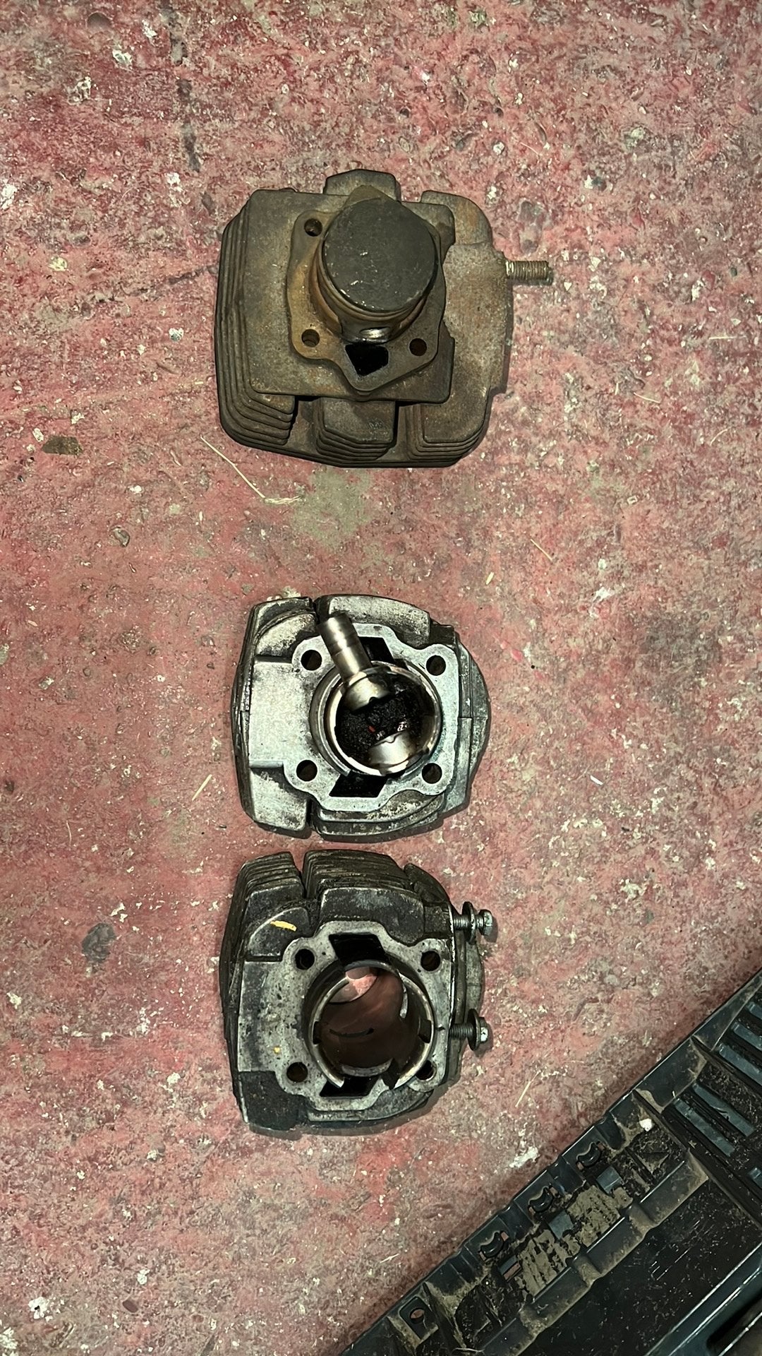 3 cilinders . 2x peugeot . 1x anker laura, Fietsen en Brommers, Ophalen of Verzenden, Gebruikt, Cilinder