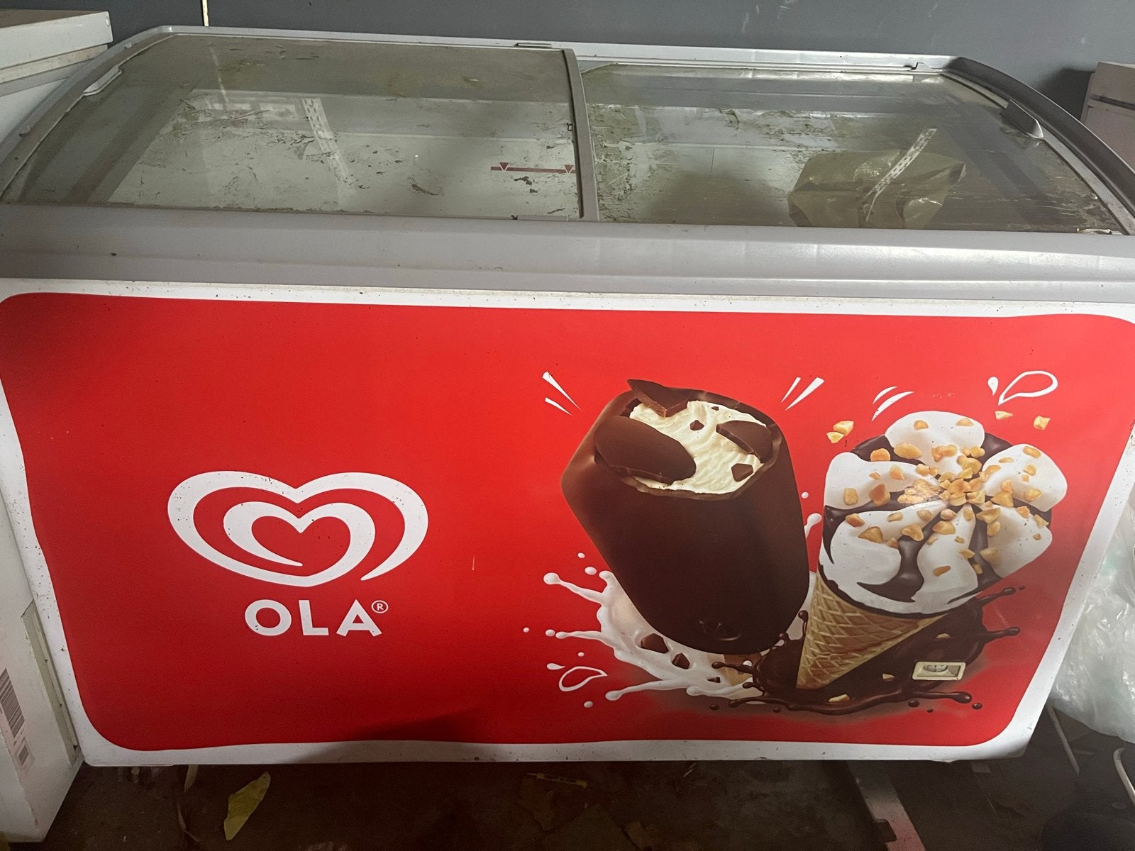 Ola vriezer met schuifdeksel, Witgoed en Apparatuur, Vrieskist, Gebruikt, Minder dan 85 cm, Vrijstaand