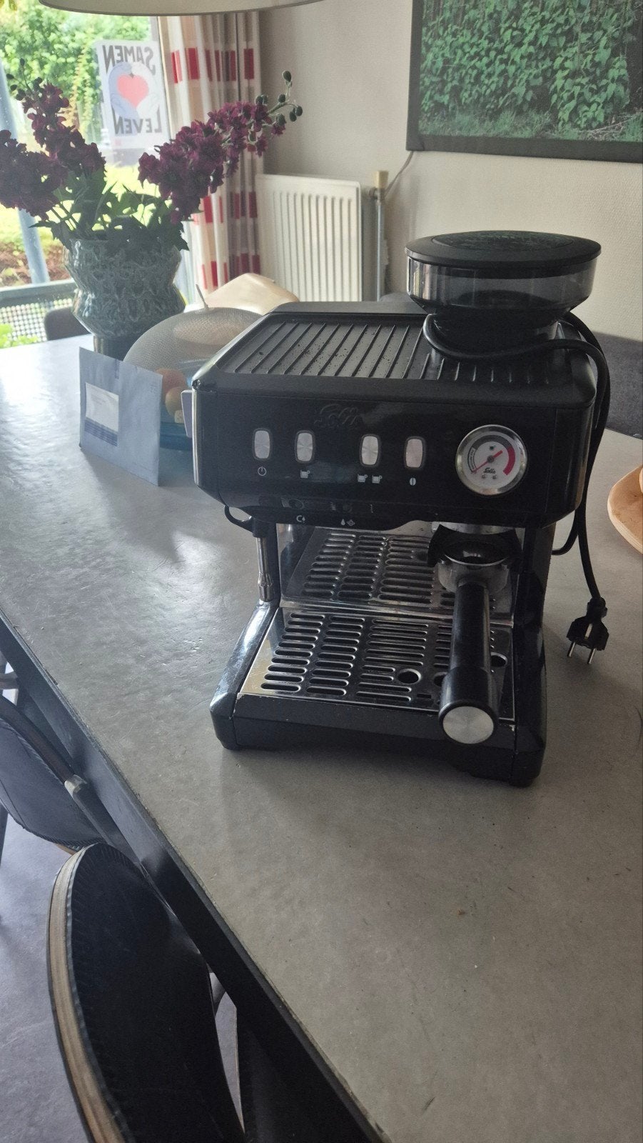 Solis Grind & Infuse 1018 Espressomachine, Ophalen of Verzenden, Espresso apparaat
