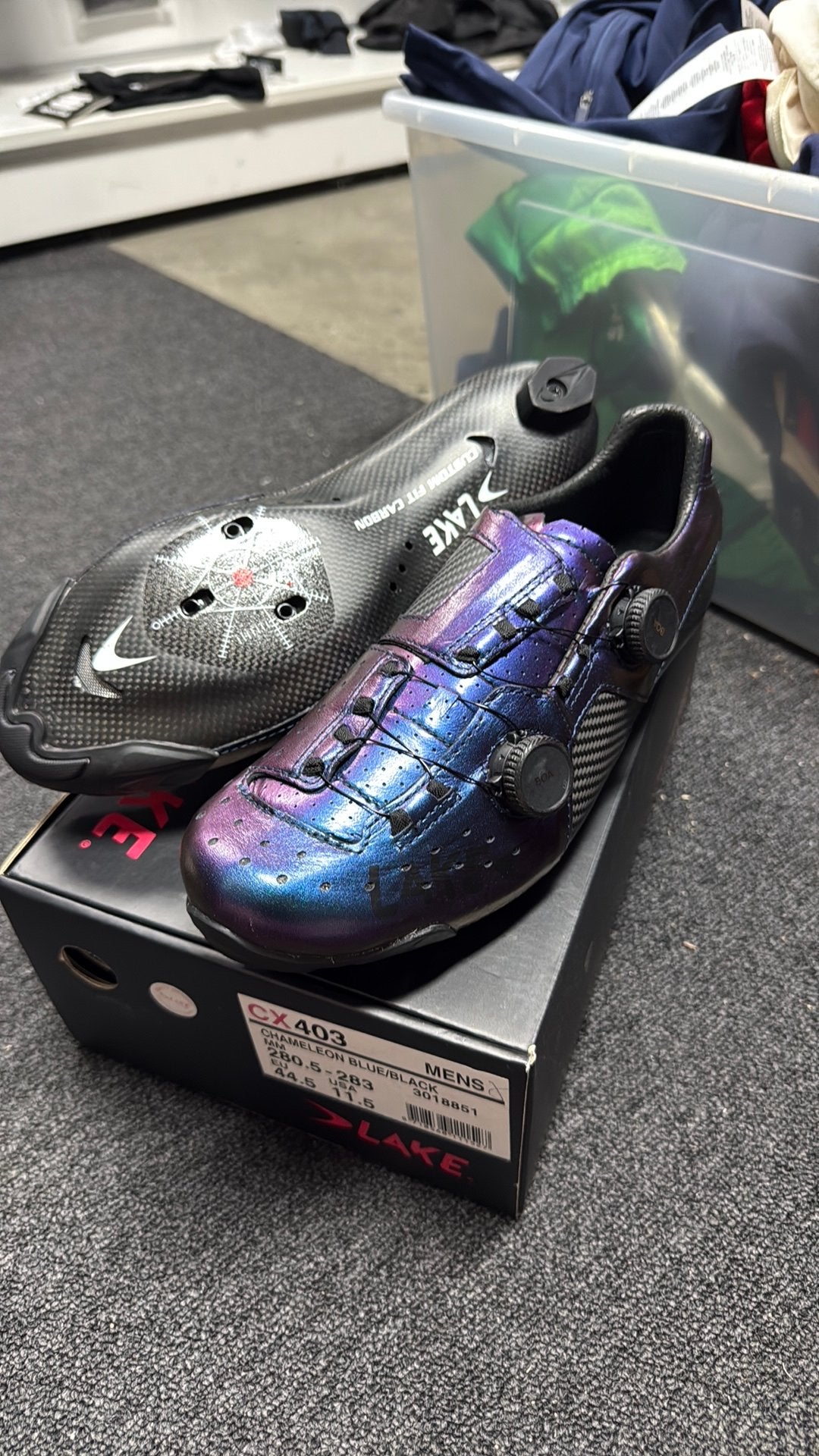 Lake cx403 wielerschoenen maat 44.5, Schoenen, Nieuw, Ophalen of Verzenden, H