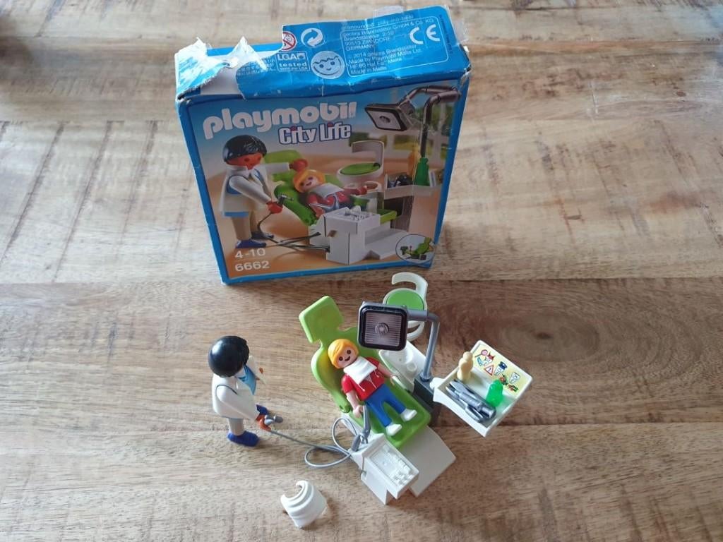 Playmobil City Life 6662 Tandartsenkabinet, Kinderen en Baby's, Speelgoed | Playmobil, Ophalen of Verzenden, Zo goed als nieuw