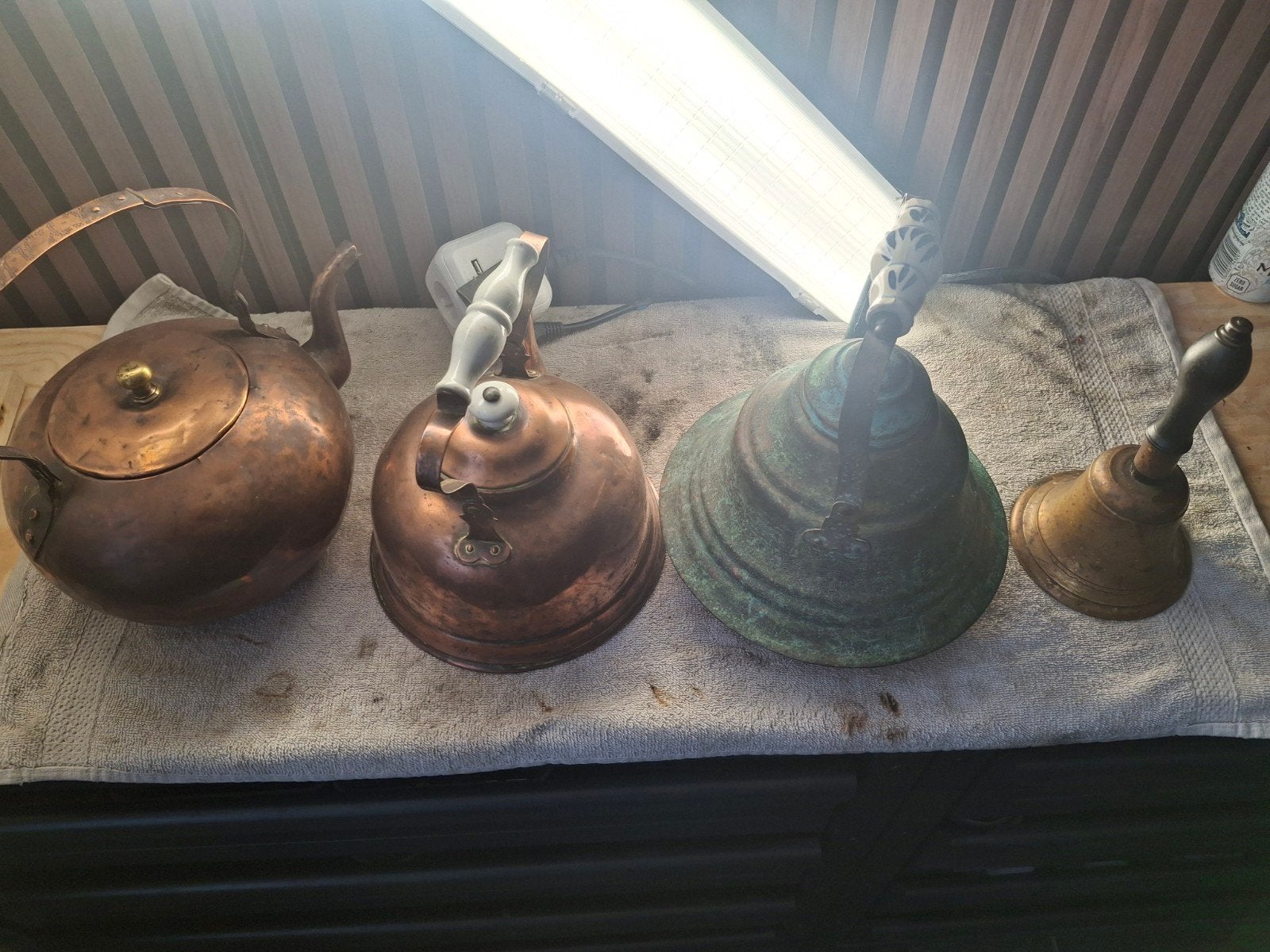 koperen ketels en bel, Ophalen, Gebruikt, Gas, Vrijstaand