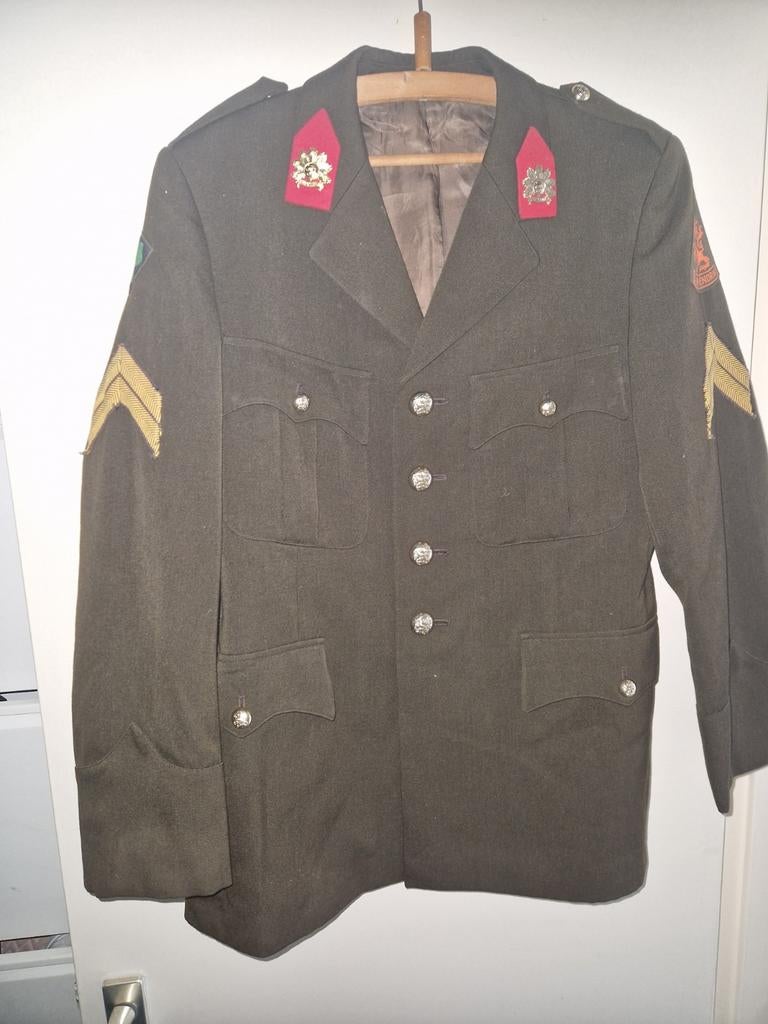 Militair dt jas, Ophalen of Verzenden, Landmacht, Nederland, Kleding of Schoenen