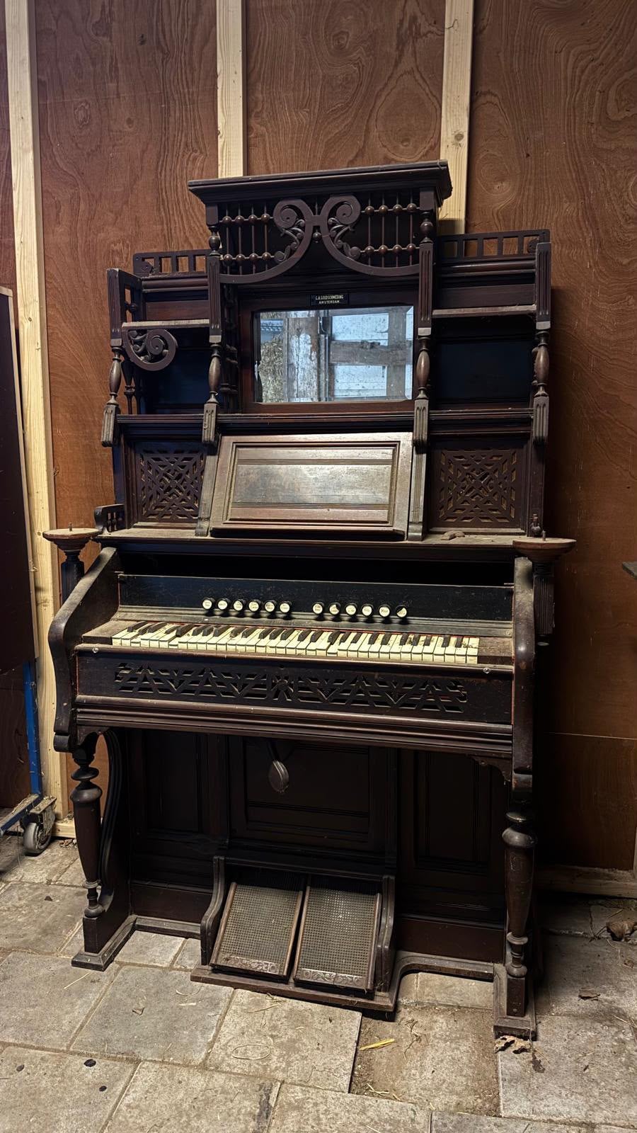 Antiek orgel, Ophalen, Gebruikt, 1 klavier, Orgel