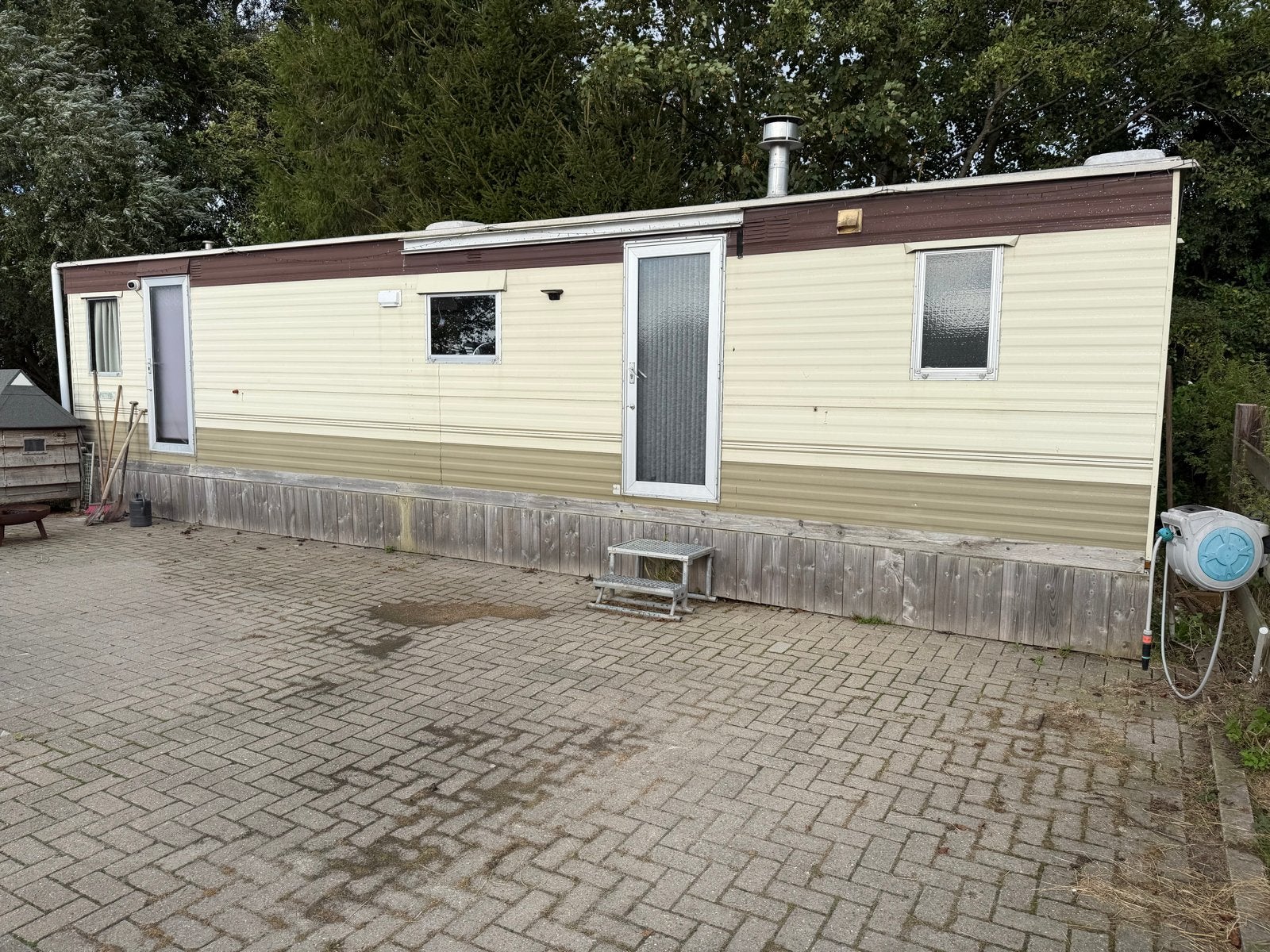Ruime Stacaravan - 11m lang, 3m breed met airco, Tot en met 4