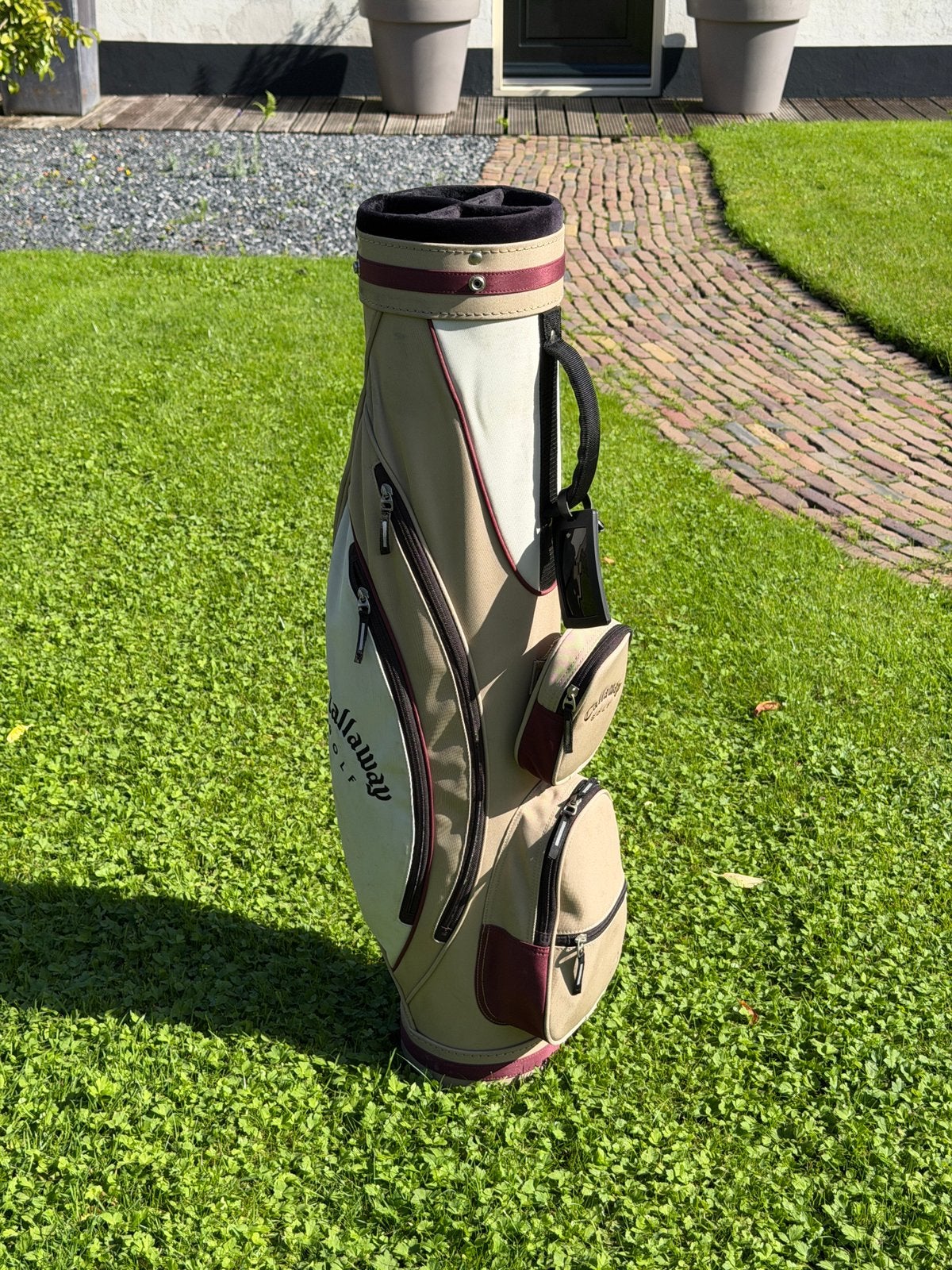 Callaway GES Golfbag 4-Way Divider + Rain Cover (2/2), Ophalen of Verzenden, Zo goed als nieuw, Tas, Callaway